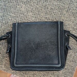 Peter Nappi Black Crossbody Bag